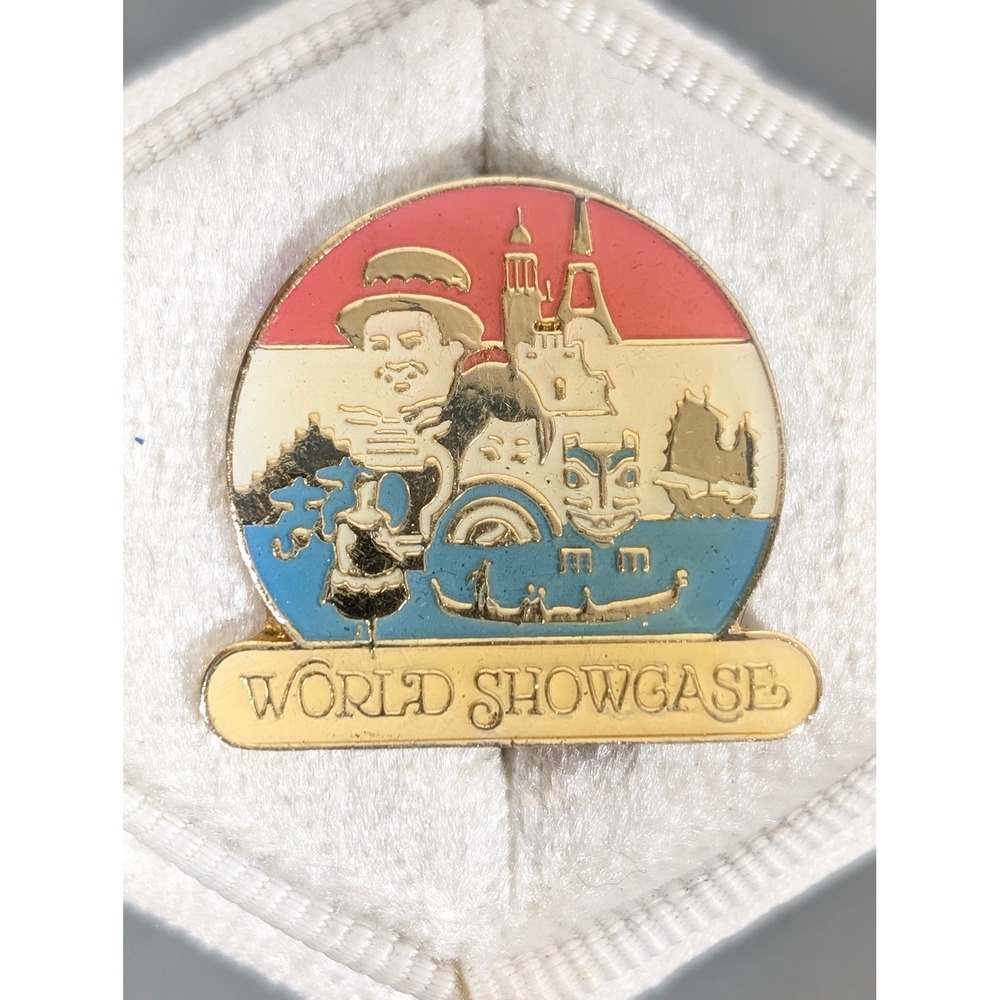 Vintage Disney Epcot World Showcase Pin 1986 15th Anniversary Taiwan